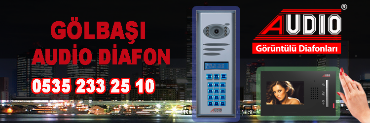 gölbaşı audio diafon, audio diafon, gölbaşı, görüntülü diafon, ankara,
