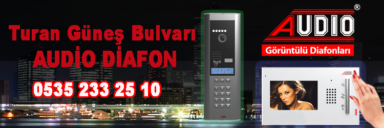 turan güneş bulvarı audio diafon, audo diafon, çankaya, audio diafon,